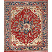 Hand Knotted Heriz Rug 247 x 296 cm (ID 8597325512875)