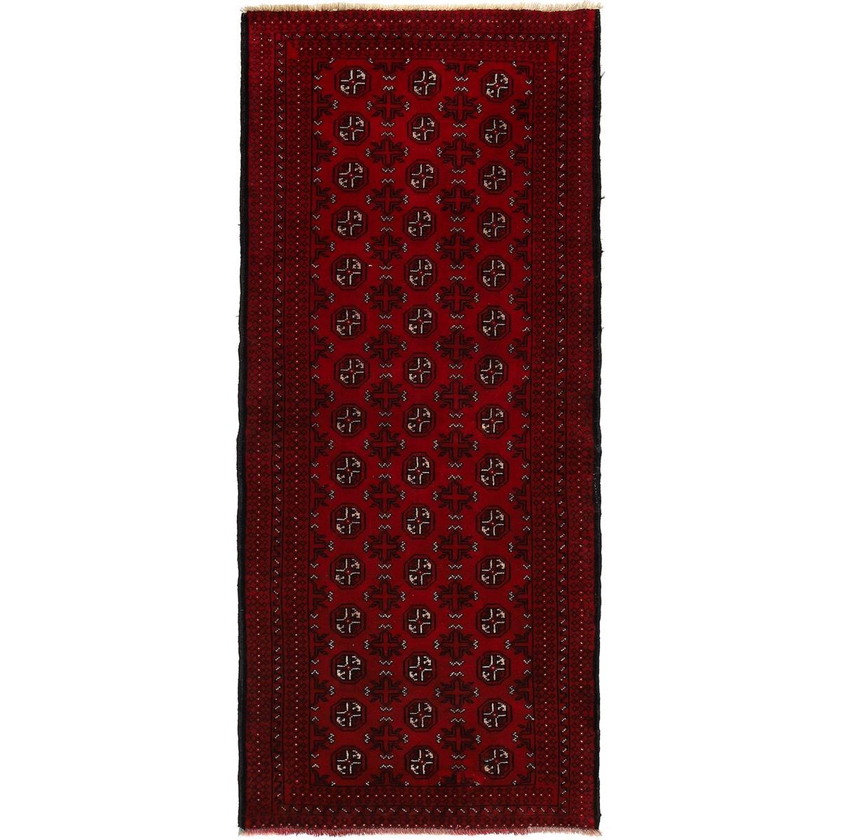 Handmade Bokhara Wool Runner 80 x 191 cm (ID 24134)