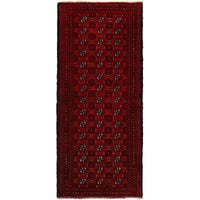 Handmade Bokhara Wool Runner 80 x 191 cm (ID 24134)