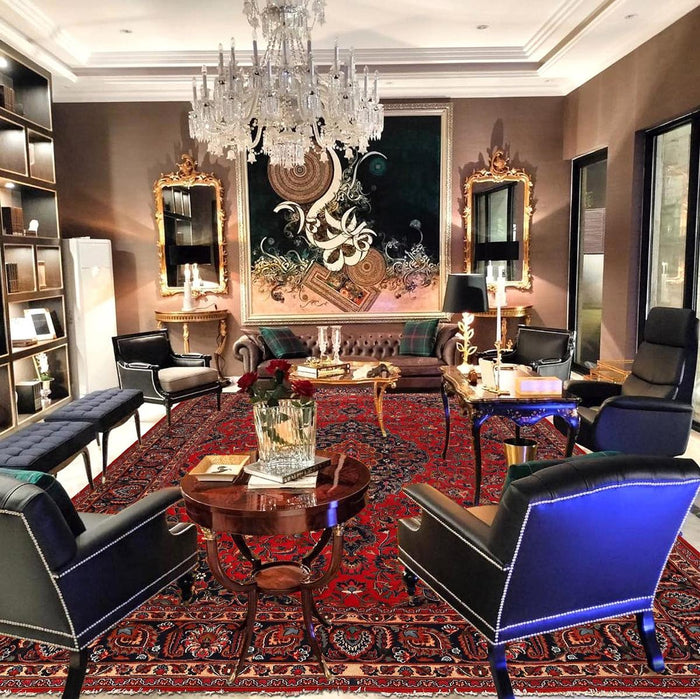 Handmade wool area rug 293 x 390 (cm) (ID R25877)