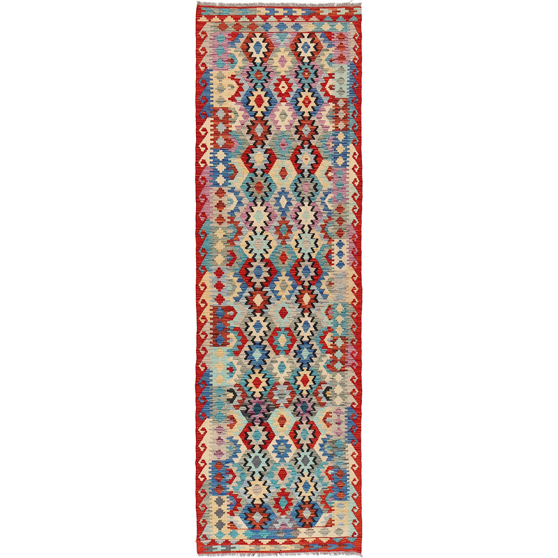 Vegetable Kelim Runner 2' 7 x 9' 7 (ft) - No. R26113