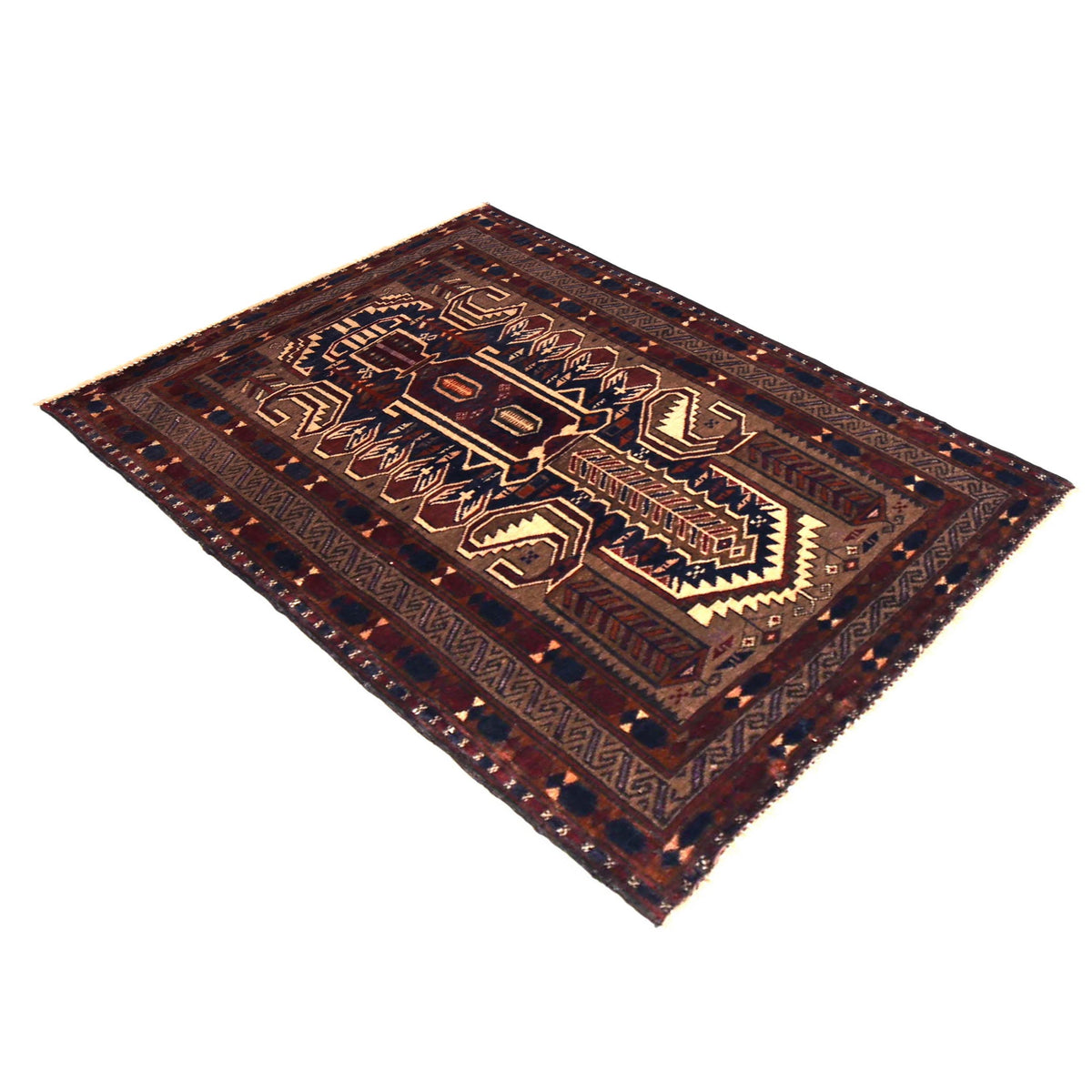 Handmade Prayer Rug 2' 9" x 3' 10" (ft) - No. R36523