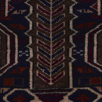 Handmade Prayer Rug 2' 9" x 3' 10" (ft) - No. R36523