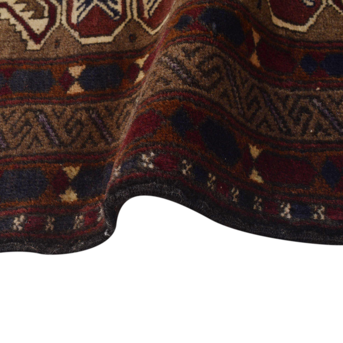 Handmade Prayer Rug 2' 9" x 3' 10" (ft) - No. R36523