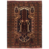 Small Prayer Rug 2' 9" x 3' 10" (ft) - No. R36524