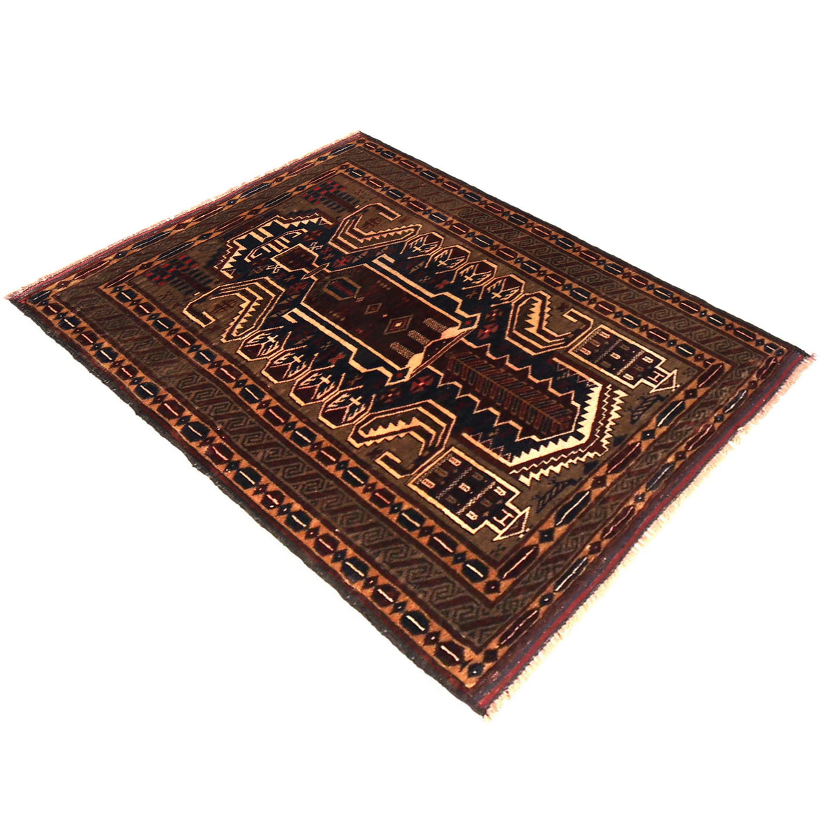 Small Prayer Rug 2' 9" x 3' 10" (ft) - No. R36524