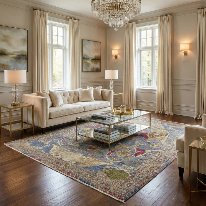 Skyborn Roses of the East 244 x 305 cm