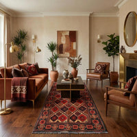 Handmade Wool Khal-Mohammadi Runner 83 x 195 (cm) (ID B30065)