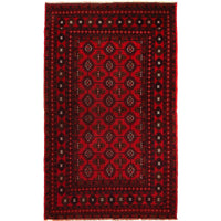 Handmade Wool Bokhara Rug 117 x 188 (cm) (ID W12931)