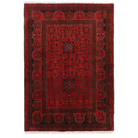 Handmade Khal Mohammadi Wool Oriental Rug 106x150 cm (ID W34092)