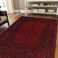 Handmade Wool Area Rug 103 x 160 cm (ID W34100)