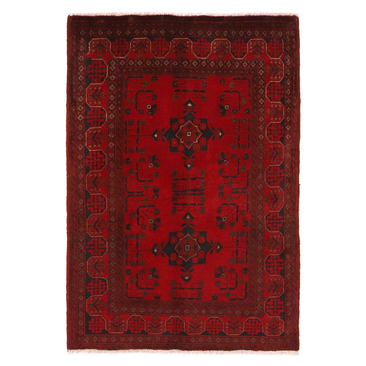 Premium Handmade Khal Mohammadi Wool Area Rug 103x145cm (ID W34187)