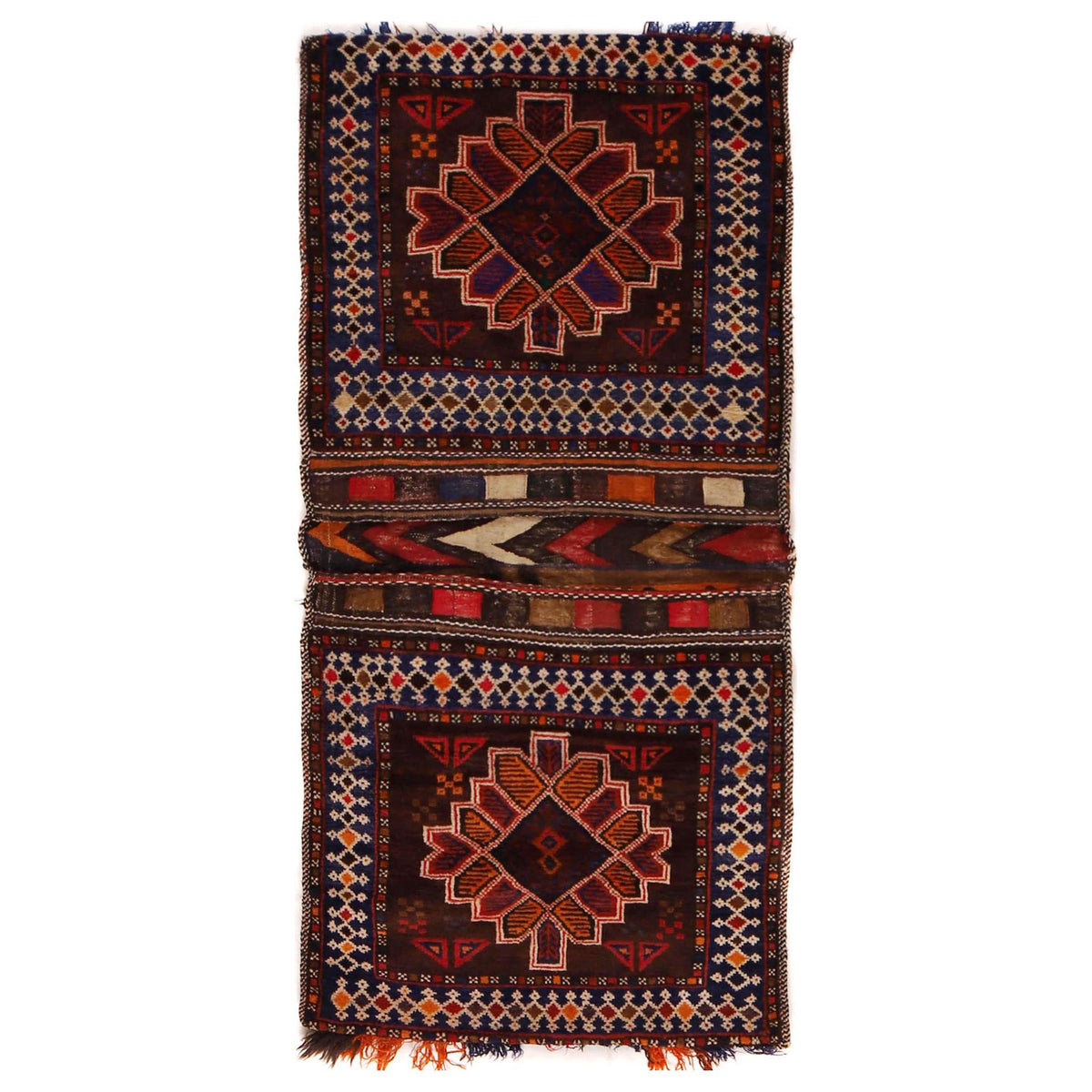 Kilim Saddlebag 2' 1" x 4' 4" (ft) - No. W34402