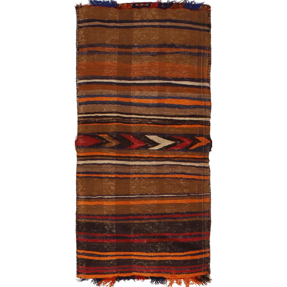 Kilim Saddlebag 2' 1" x 4' 4" (ft) - No. W34402