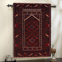 Small Prayer Rug 2' 10" x 4' 11" (ft) - No. W35892