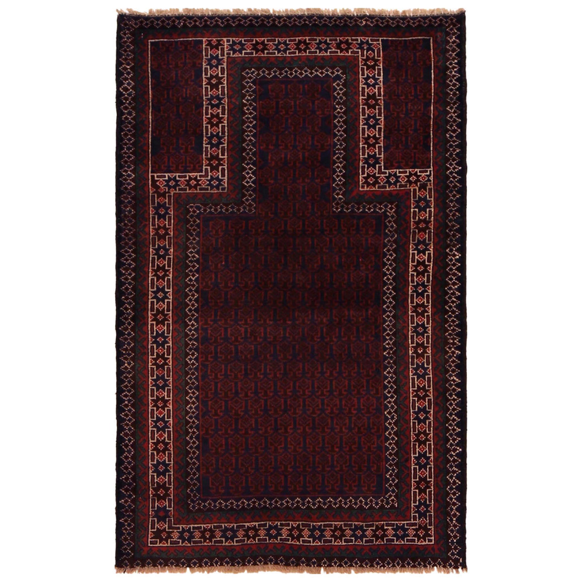 Prayer Mat 2' 11" x 4' 6" (ft) - No. W35905