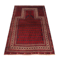 Small Prayer Rug 2' 10" x 4' 10" (ft) - No. W36336