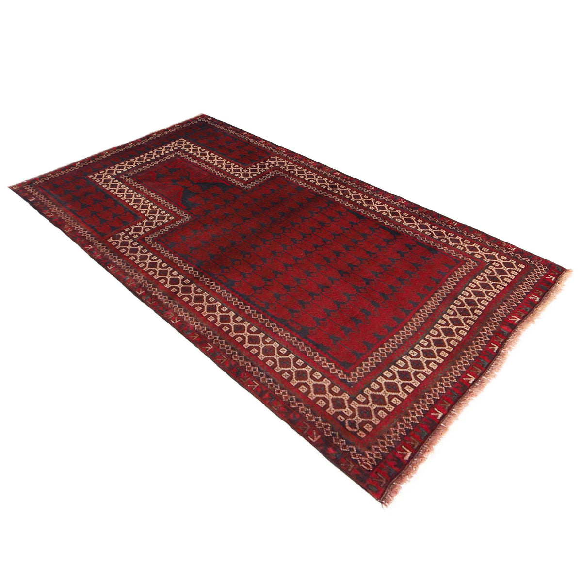 Small Prayer Rug 2' 10" x 4' 10" (ft) - No. W36336