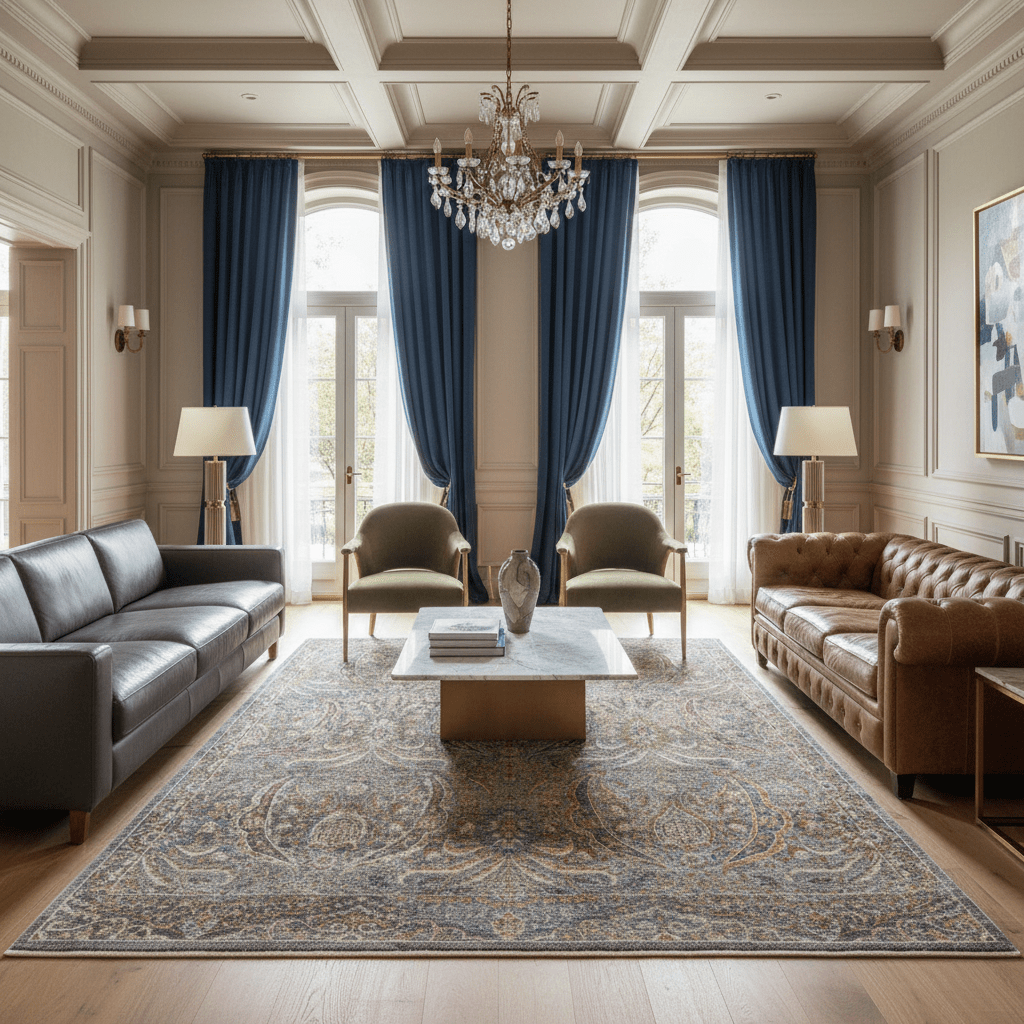 Faded Jewel Tapestry Turkish Rug - Aladdinrugs