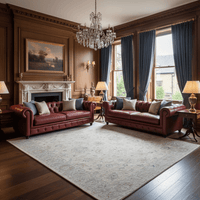 Ivory Whisper Bloom Rug - Aladdinrugs