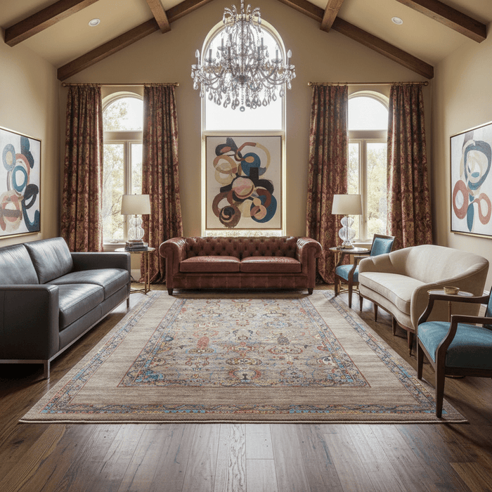 Nomad Garden Medallion Rug - Aladdinrugs