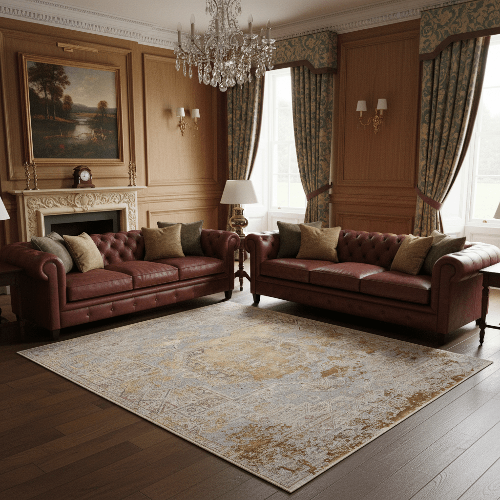 Anatolian Golden Patina Rug - Aladdinrugs