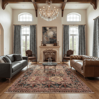 Rustic Jewel Persian Rug - Aladdinrugs