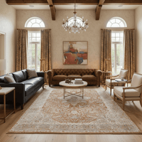 Amber Solstice Medallion Rug - Aladdinrugs