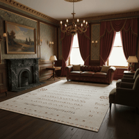 Folk Echo Pattern Rug - Aladdinrugs
