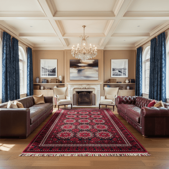 Ancient Noir Motifs Rug - Aladdinrugs