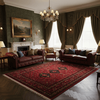 Ruby Nomad Medallion Rug - Aladdinrugs