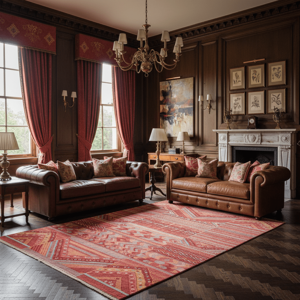 Saffron Tribal Mosaic Rug - Aladdinrugs