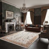 Terracotta Bazaar Turkish Rug - Aladdinrugs