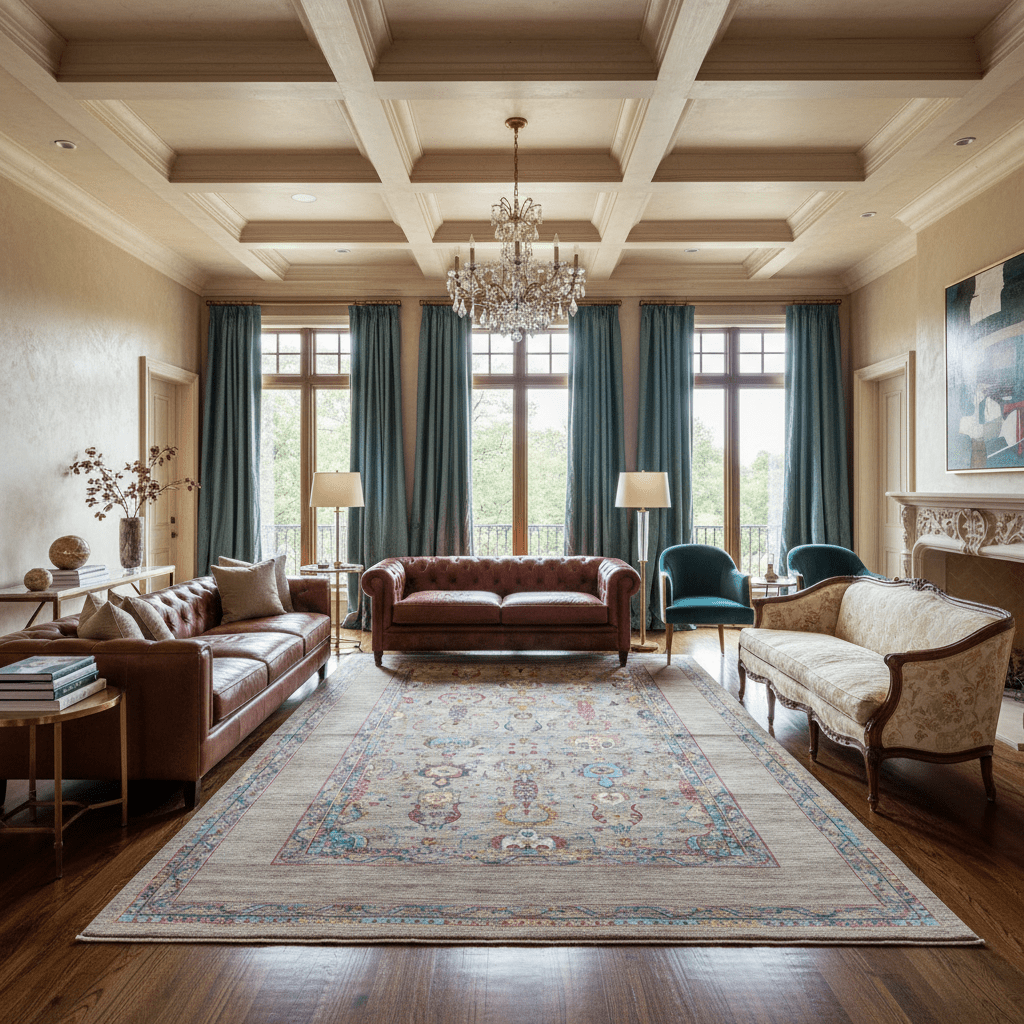 Nomad Garden Medallion Rug - Aladdinrugs