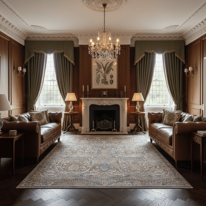 Faded Jewel Tapestry Turkish Rug - Aladdinrugs