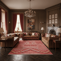 Saffron Tribal Mosaic Rug - Aladdinrugs