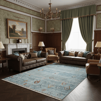 Glacier Diamond Weave Rug - Aladdinrugs