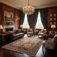Rustic Jewel Persian Rug - Aladdinrugs