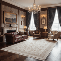 Royal Opaline Bloom Persian Rug - Aladdinrugs