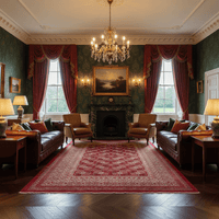 Royal Octagon Grid Rug - Aladdinrugs