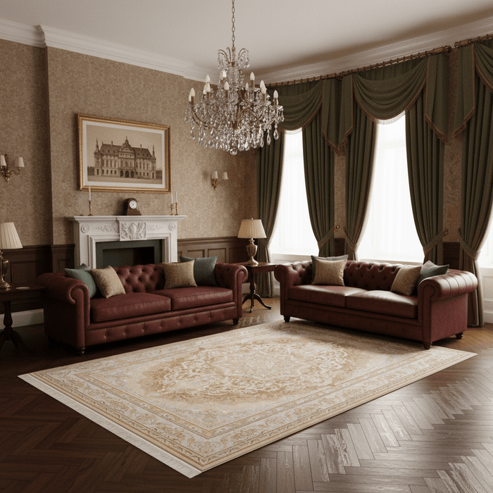 Baroque Whisper Crown Persian Rug - Aladdinrugs