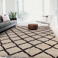 Modern Handmade Kilim 6' 10" x 10' 2" (ft) - No. Y13091