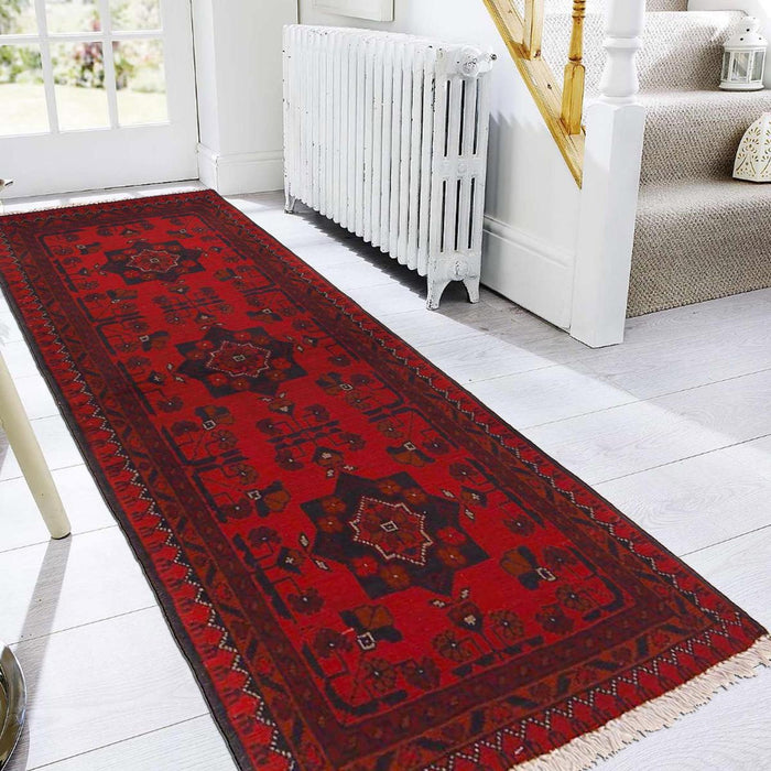 Handmade Khal Mohammadi Wool Rug 53x145 cm (ID Y14998)