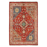 Handmade Shirazi Wool Carpet 114 x 172 cm (ID Y33030)