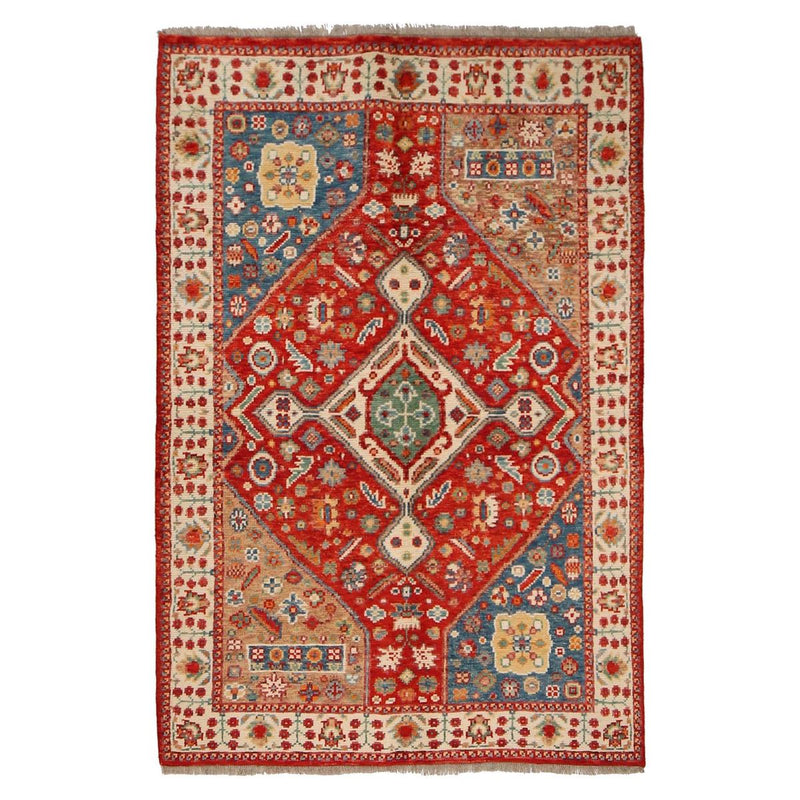 Handmade Shirazi Wool Carpet 114 x 172 cm (ID Y33030)