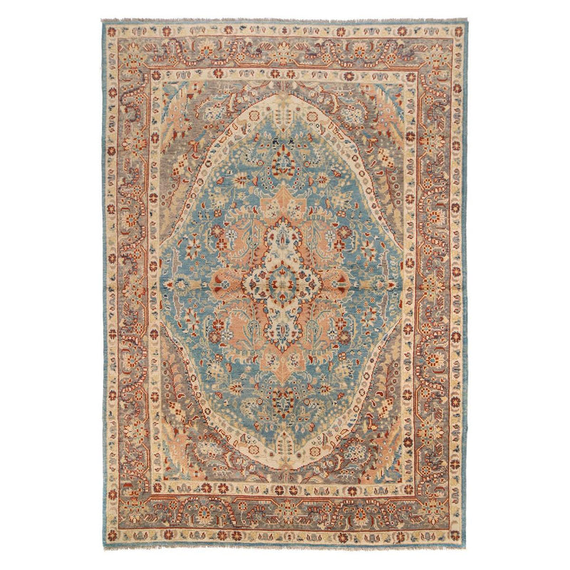 Handmade Heriz Wool Area Rug 202x297cm (ID Y33037)