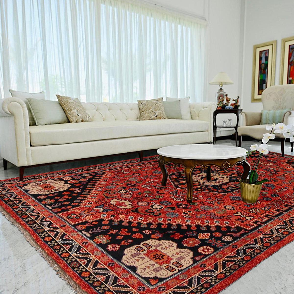Handmade Shirazi Wool Rug (ID Y35651) 202 x 295 cm