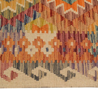 Handmade Vegetable Kilim 5' 2 x 6' 6 (ft) - No. B18505