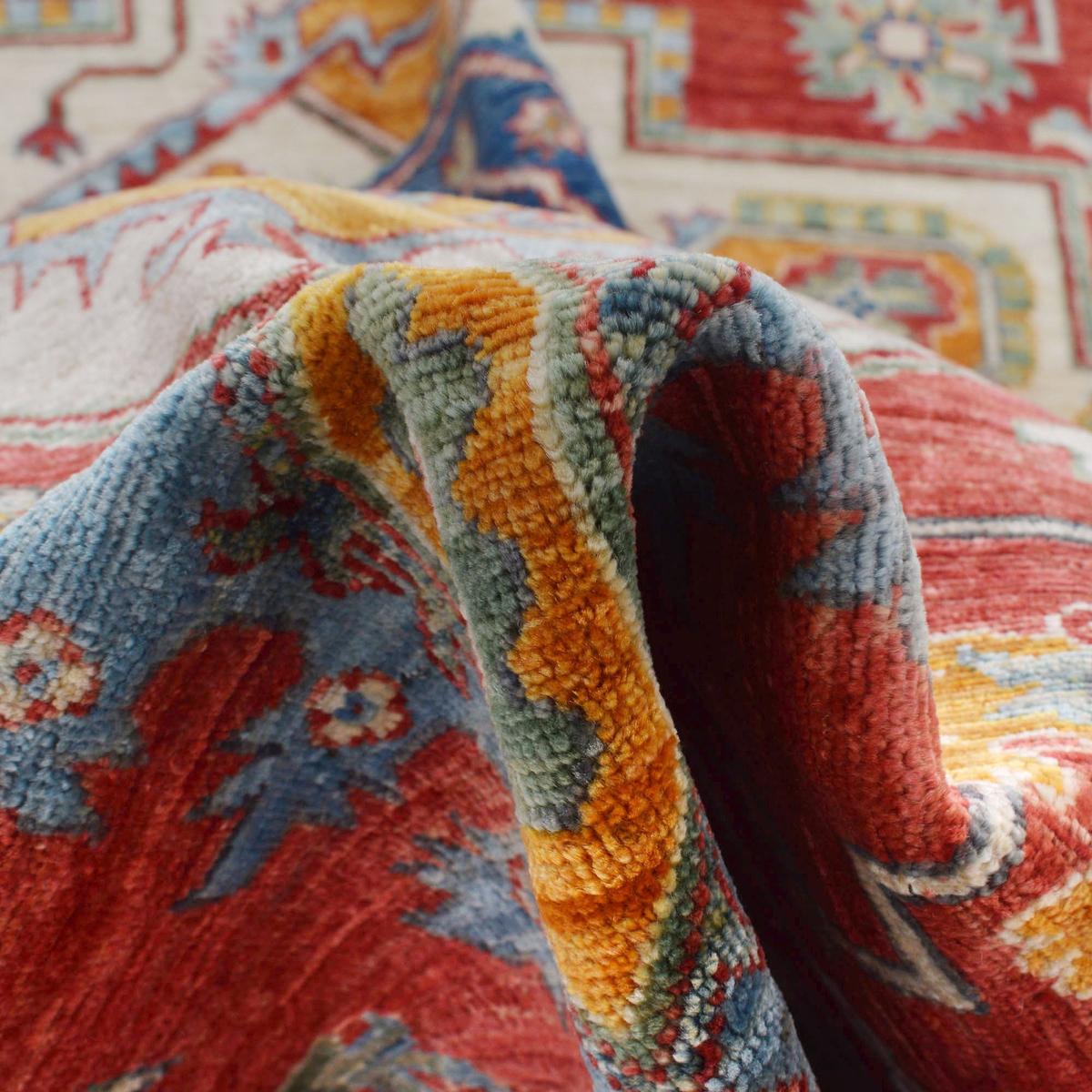 Hand Knotted Persian Heriz Rug 247x297 cm (ID B19906)