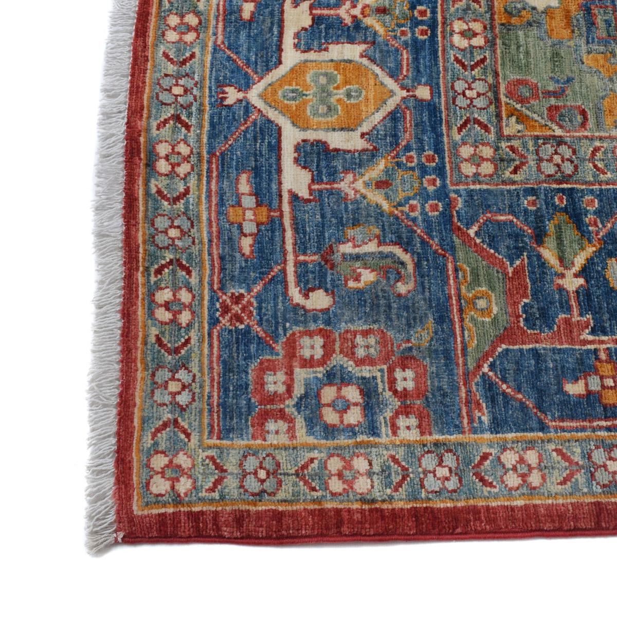 Premium Handmade Wool Oriental Rug 203 × 292 cm (ID B19913)